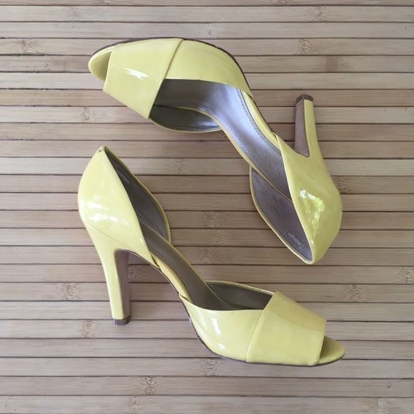 Aldo yellow patent leather heels - Picture 3 of 6